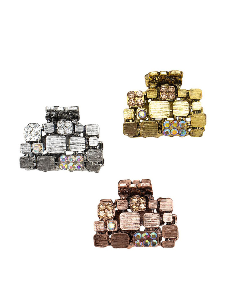 Radhu & Kabby Women Set of 3 Hair Clutcher